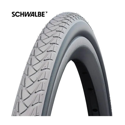 Schwalbe Tire Marathon più 24 x 1 3 8 Grigio nero