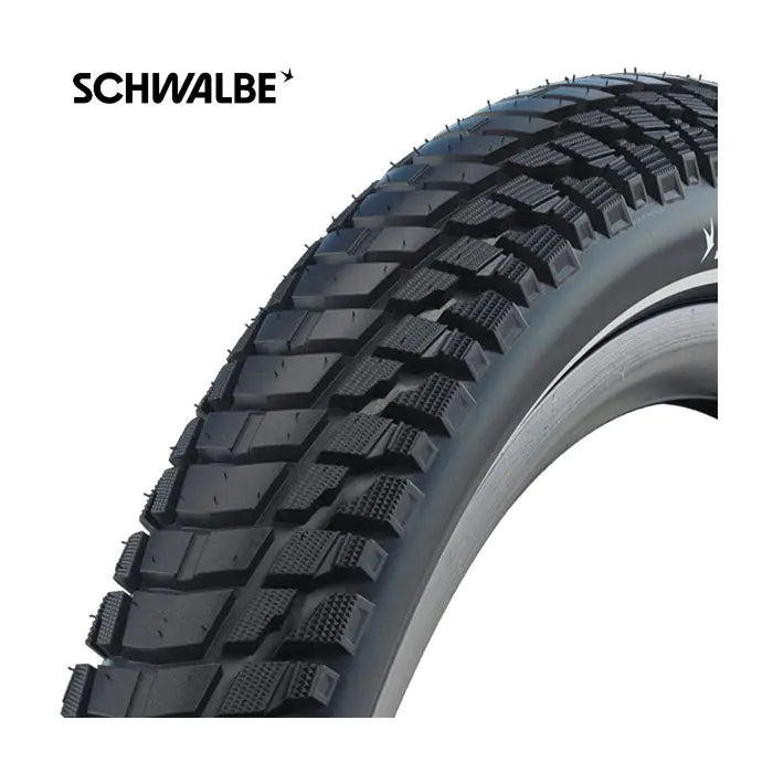 Schwalbe marathon plus tour - cableado - addix - smartguard - 700x35c - negro + reflex
