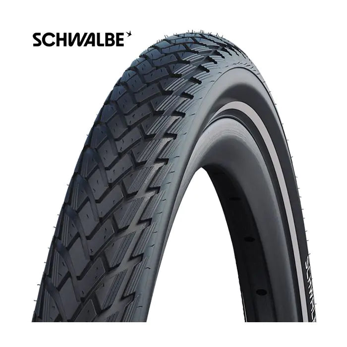 Schwalbe Tire Green Marathon Greenguard 28x1 5 8x1 3 8 (37-622) Nero