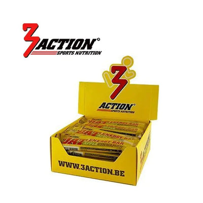 3action barrita energética avena manzana canela 45 gramos - caja expositora 20 piezas - 1202030015