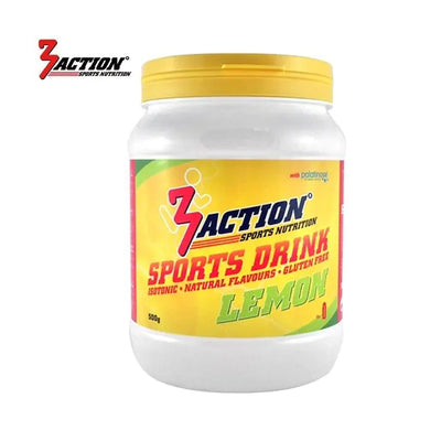Bevanda sportiva 3action limone 500 grammi 1201000001