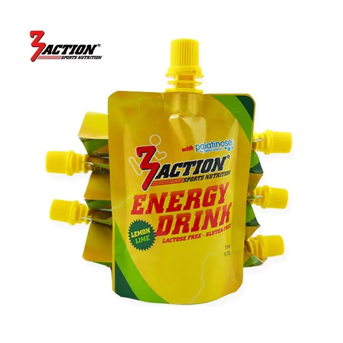 3action energy drink lemon 75 ml 5+1 free - box 48 pieces - 1202120021