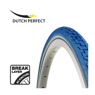 Holandés Perfecto neumático exterior Dutch Perfecto 28 x 1 ½ 40-635 mm Anti-lok azul con reflejo