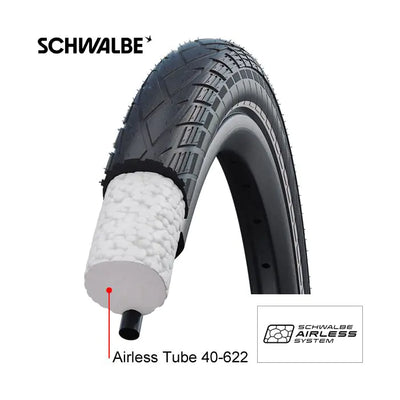 Schwalbe inner tube 28 40-622 (28x1.50) Airless Solid