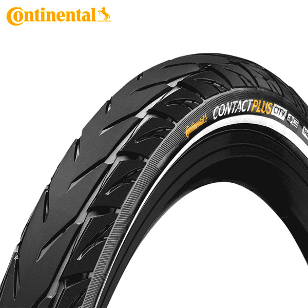 Continental Tire Contact Plus City 42-622 (28x1.60) Reflejo negro