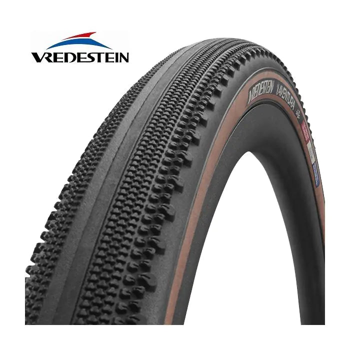 VREDESTEIN TIRE AVENTURA seta 700 x 44c ZW trasparente piega