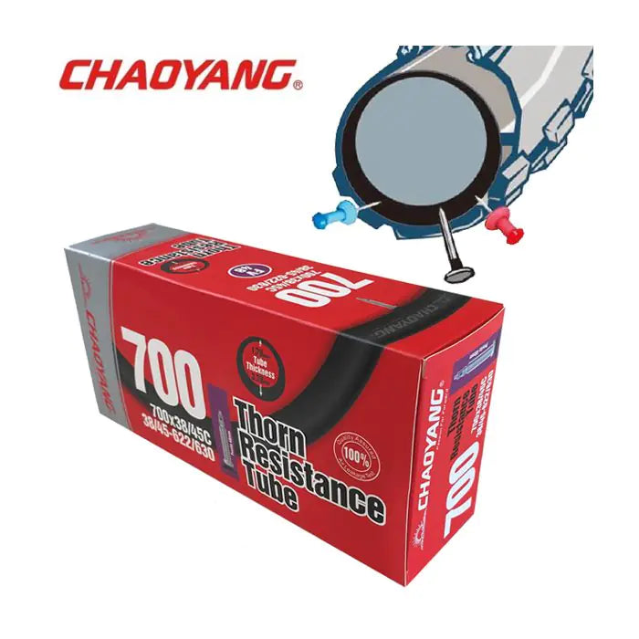 Chaoyang 28x1.50 1.75 (40 47-622) antilek 3,7 mm (thorn resistance) fv 48 mm y122608+3
