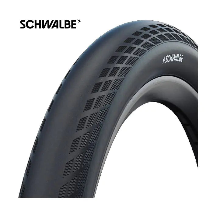 Schwalbe Tire 47-406 BMX SX-R Perf. Neumático plegable de piel negra