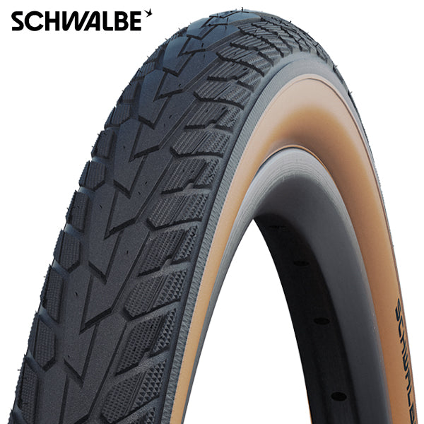 Schwalbe buitenband road cruiser 28x1.75 47-622 draad zwart bruin