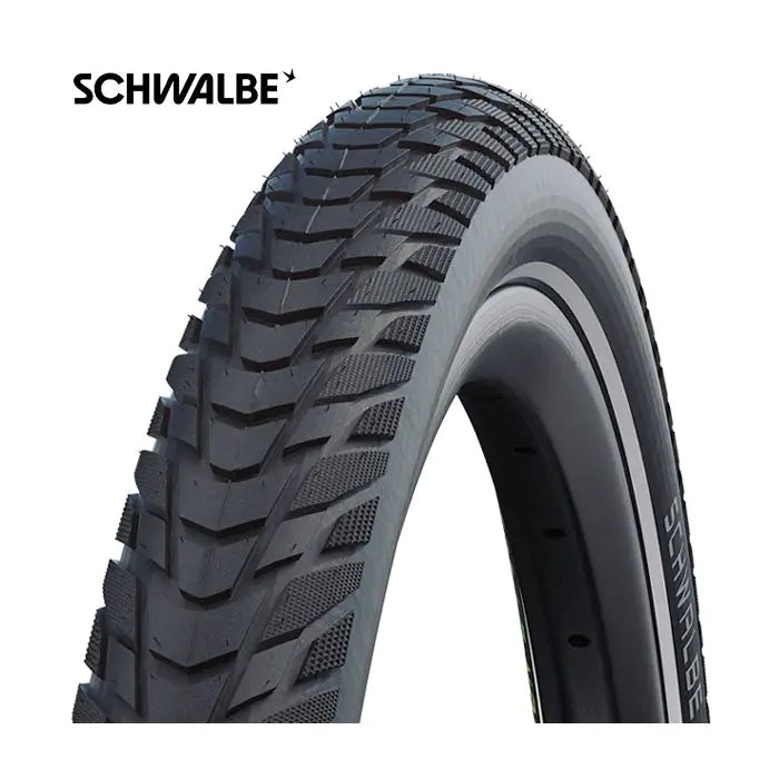 Buitenband Schwalbe Marathon E-Plus Performance Line 27.5 x 2.00 50-584 mm - zwart met reflectie
