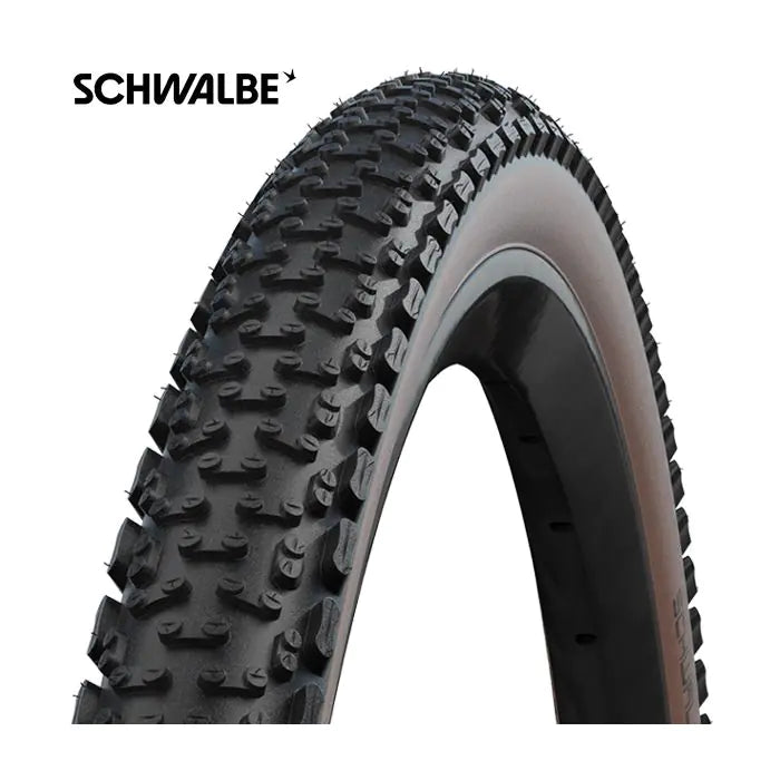 Buitenband Schwalbe 28-2.00 (50-622) G-One Ultrabite Perf. zw br vw