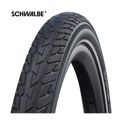 Schwalbe Tire 28-2.00 (50-622) Road Cruiser más PG Black +R