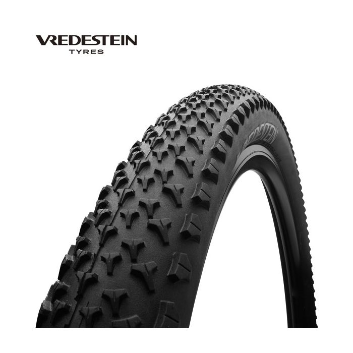 Vredestein Tire manchado Cat TLR 29 x 2.00 Negro