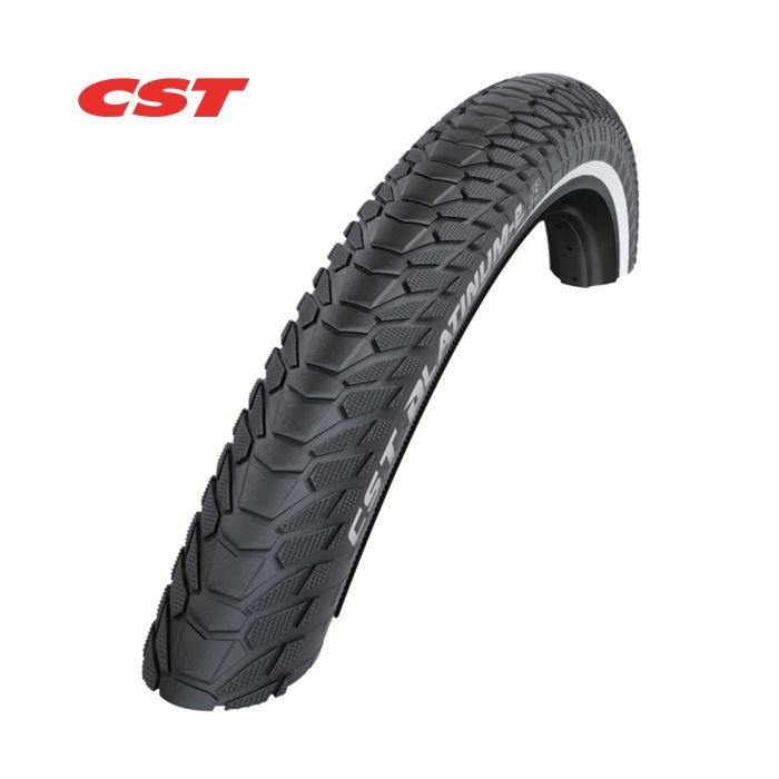 CST Tire Platinum-E 55-622 | 28x2.15 | negro