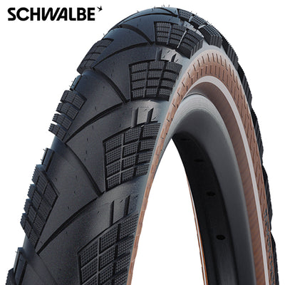 Schwalbe Tire 28-2.15 (55-622) Efficienza della maratona EVO Black V Refelection