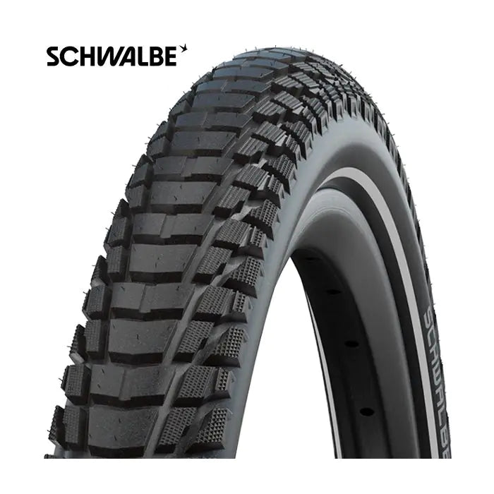 Schwalbe marathon plus tour 28x2.15 (55-622) wired performance line addix e black+reflex