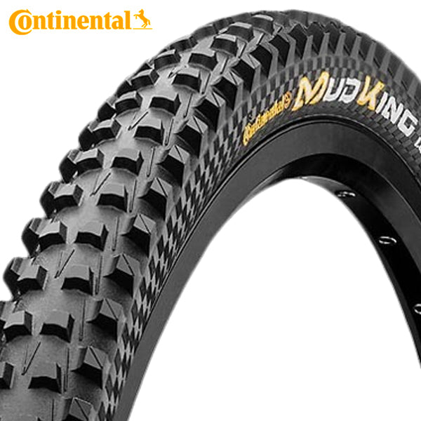 Continental Mud King Apex - MTB ATB Draadband - 27.5x2.30 - Zwart