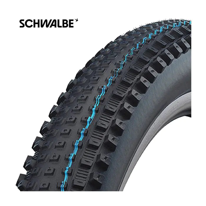 Schwalbe rick xc pro - tlr - addix speedgrip - super ground - 29x2.25 - black