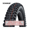 Vouwband Schwalbe Hans Dampf Super Gravity 26 x 2.35 60-559 mm - zwart