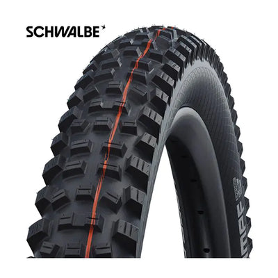 Banda plegable Schwalbe Hans DAMPF Super Gravity 27.5 x 2.35 60-584 mm - Negro