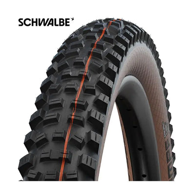 Banda plegable Schwalbe Hans DAMPF Super Trail 29 x 2.35 60-622 mm - pared lateral de bronce