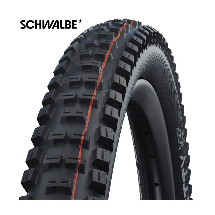 Schwalbe vouwband big betty super trail 26 x 2.40 62-559 mm - zwart