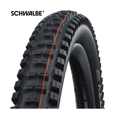 Schwalbe vouwband big betty super trail 26 x 2.40 62-559 mm - zwart