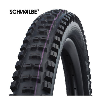 Band pieghevole Schwalbe Big Betty Super Downhill 27,5 x 2,40 62-584 mm - Nero