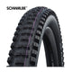 Banda plegable Schwalbe Big Betty Super Downhill 27.5 x 2.40 62-584 mm - Negro