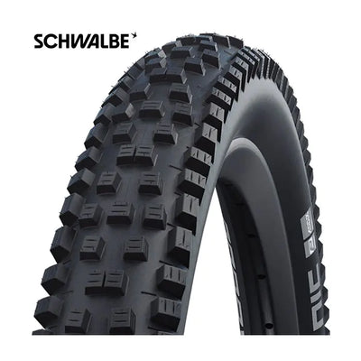 Banda plegable Schwalbe Nic DD Raceguard 27.5 x 2.40 62-584 mm - Negro
