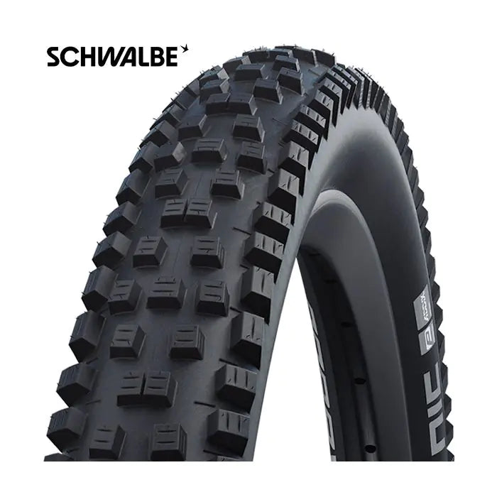 Band pieghevole Schwalbe Nic DD Raceguard 27,5 x 2,40 62-584 mm - nero