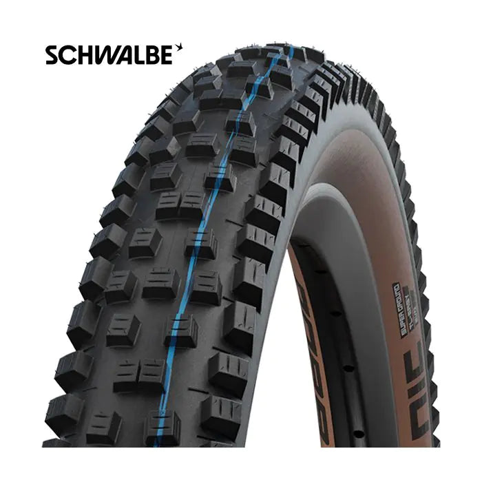 Banda pieghevole Schwalbe Nic Super Ground 27,5 x 2,40 62-584 mm - Swall in bronzo