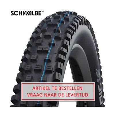 Banda plegable Schwalbe Nobby Nic Super Trail 27.5 x 2.40 62-584 mm - Negro