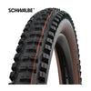Banda pieghevole Schwalbe Big Betty Super Gravity 29 x 2.40 62-622 mm - marrone nero