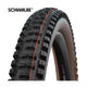 Vouwband Schwalbe Big Betty Super Gravity 29 x 2.40 62-622 mm - zwart bruin