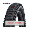 Banda plegable Schwalbe Big Betty Super Gravity 29 x 2.40 62-622 mm - Negro