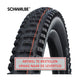 Banda plegable Schwalbe Big Betty Super Gravity 29 x 2.40 62-622 mm - Negro