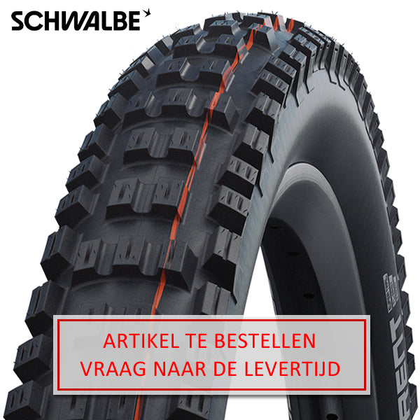 Schwalbe eddy current front - tle - addix soft - super trail - 29x2.40 - black