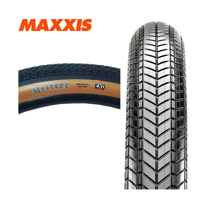 Maxxis 29x2.50 (64-622) grifter exo 60 tpi zwart-bruin draad tb00409500