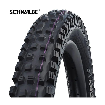 Band pieghevole Schwalbe Magic Mary Super Downhill 27,5 x 2,60 65-584 mm - Nero