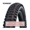 Banda plegable Schwalbe Big Betty Super Gravity 29 x 2.60 65-622 mm - Negro