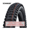Band pieghevole Schwalbe Big Betty Super Trail 29 x 2.60 65-622 mm - Nero