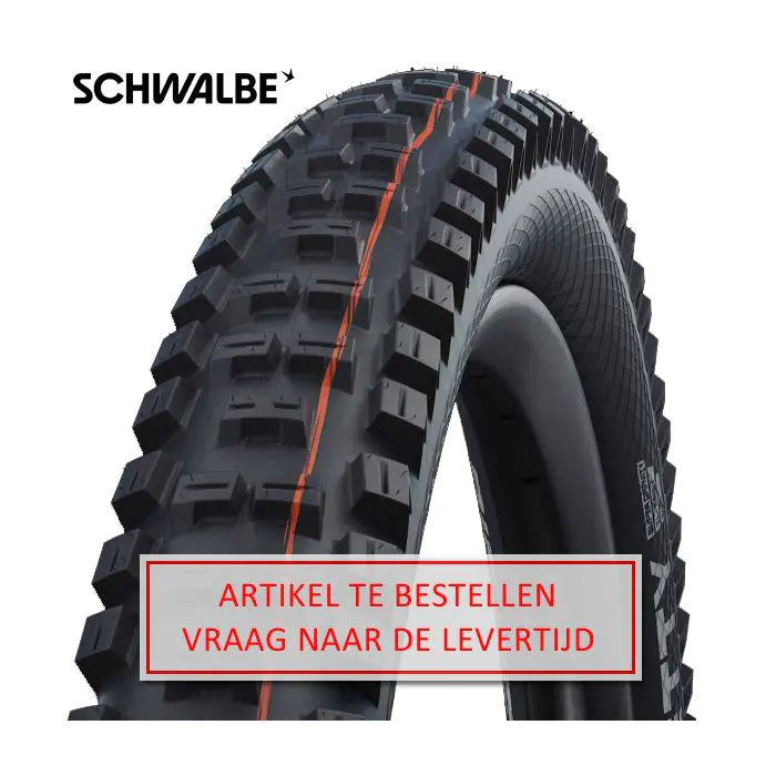 Folding band Schwalbe Big Betty Super Trail 29 x 2.60 65-622 mm - Black