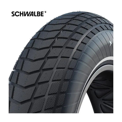 Schwalbe super moto-x - wired - addix - dd - raceguard - 20x2.80 - black + reflex