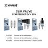 Set di starter della valvola clik Schwalbe DV