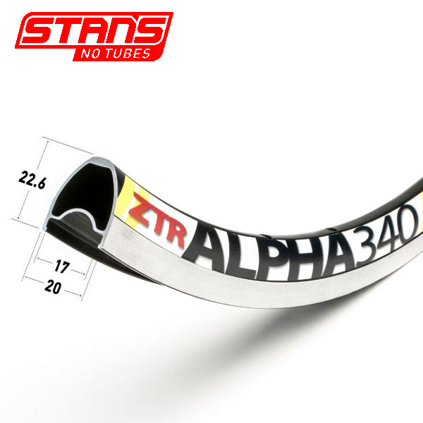 Stans notubes velg alpha 340 32h new snt