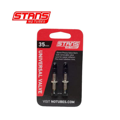 Stans notubes set of 2 universal tubeless valves 35 mm as0018
