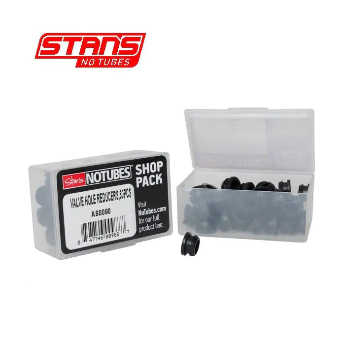 Stans notubes valve hole reducers, av to fv (doosje 50 stuks) as0090