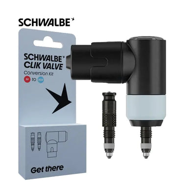 Schwalbe ventiel conversiekit clik sv-scv + pompkop