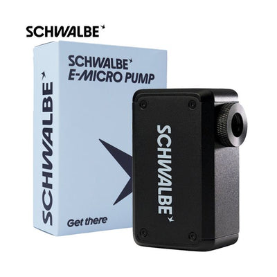 Pompa Schwalbe e-micro con adattatore testa pompa SCV